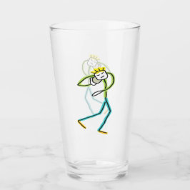 Copo De Pint Stickman de Lançamento de Peso
