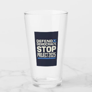 Copo De Pint Stop Project 2025 - Defend Democracy - Vote Blue