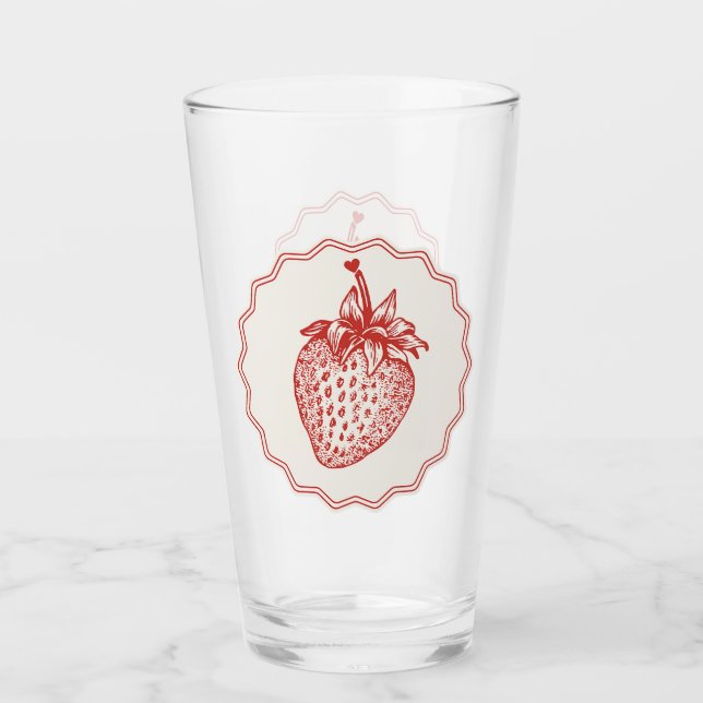 Copo De Pint Strawberry (Frente)