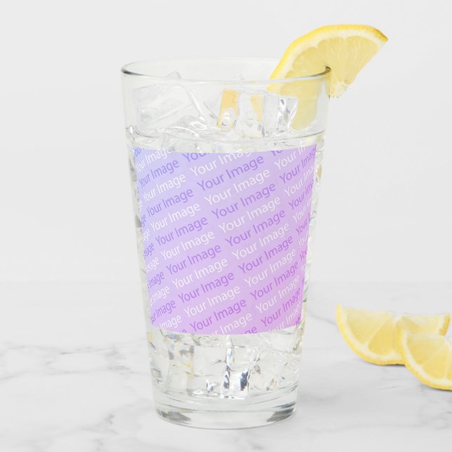 Copo De Pint Sua Imagem (Gelo traseiro)