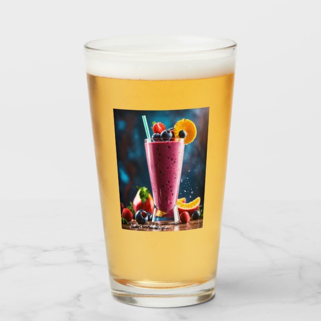 Copo De Pint Suavização (Frente (Preenchido))