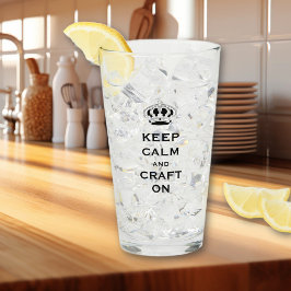 Copo De Pint Substituir CRAFT, Nome | Trendy Keep Calm Pint