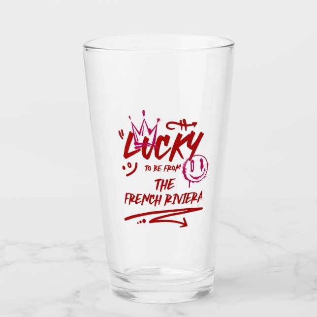 Copo De Pint Suite de Convite Floral Personalizado (Frente)
