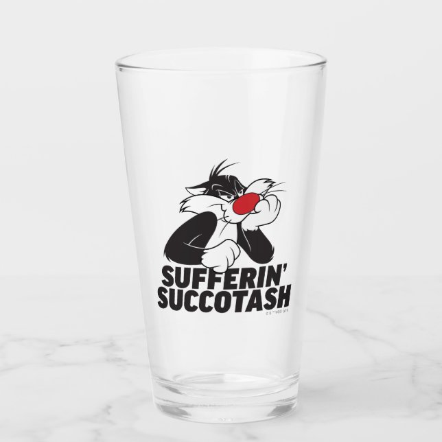 Copo De Pint Sulking SYLVESTER™ "Soffferin' Succotash" (Frente)