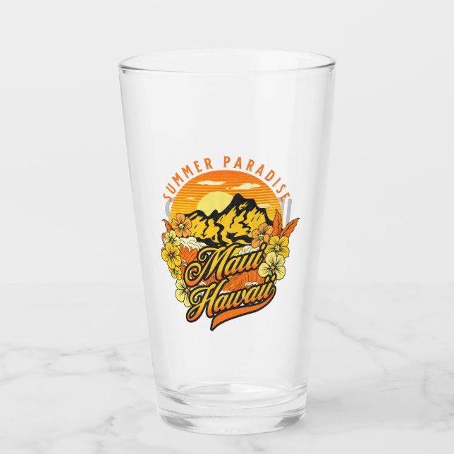 Copo De Pint Summer Paradise, Maui Hawaii (Frente)