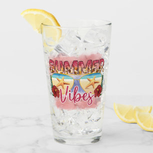 Copo De Pint Summer Vibes Design de óculos de sol da praia co