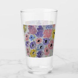 Copo De Pint Summer Wilflower Glass Tumbler