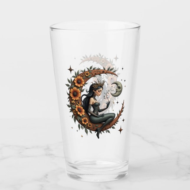 Copo De Pint Sunflower Crescent Queen  (Frente)