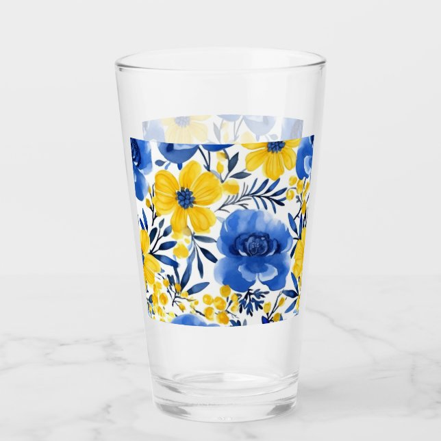 Copo De Pint Sunlit Bloom Glass (Frente)