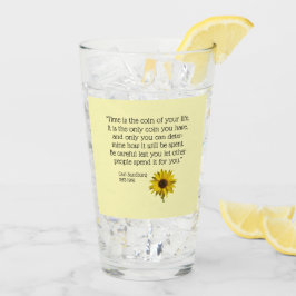 Copo De Pint Sunrise, inspiração, de dois lados,