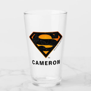 Copo De Pint Super-Homem  Logotipo inspirado no Halloween