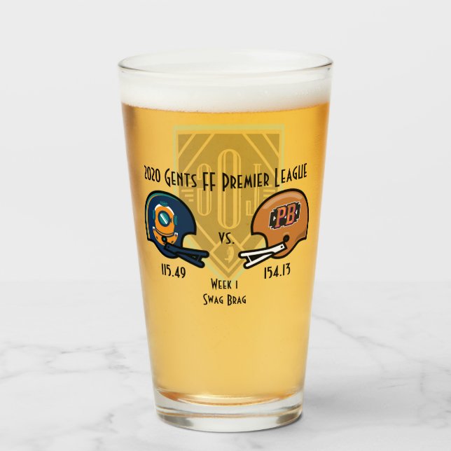 Copo De Pint SwagBrag Nemo v Pick Pint Glass (Frente (Preenchido))