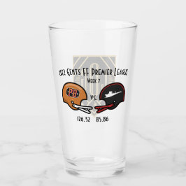 Copo De Pint SwagBrag Peaky v Vidro no lado da mão