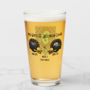 Copo De Pint SwagBrag Tobacco vs Gun Molls Pint Glass
