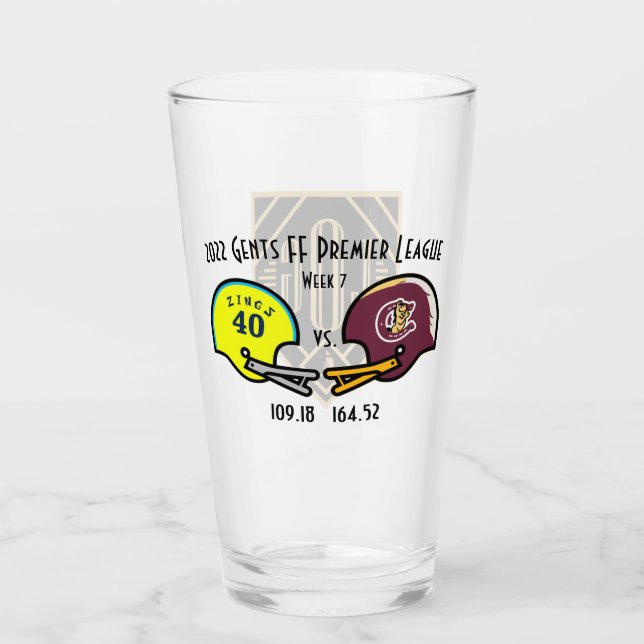 Copo De Pint SwagBrag Zing v Horsefas Glass (Frente)