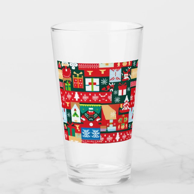 Copo De Pint Sweater Feio Natal 1 (Frente)