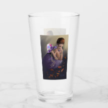 Taça de Vidro de Altura do outono