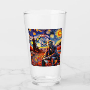 Copo De Pint Taça de Vidro de Estrelas em Andamento - Tributo d