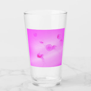 Copo De Pint Taça de Vidro de medusa rosa