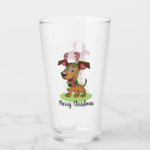 Copo De Pint Taça de Vidro de Névoa de Natal
