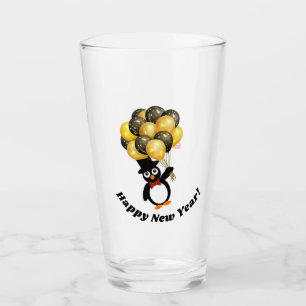 Copo De Pint Taça de Vidro de Pinguim de Ano Novo