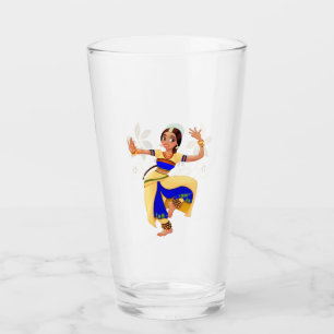 Copo De Pint Taça de Vidro do Dançarino Indiano