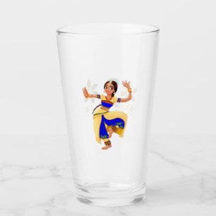 Copo De Pint Taça de Vidro do Dançarino Indiano