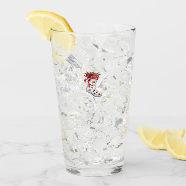 Copo De Pint Taça de Vidro Feliz Sushi (Gelo frontal)