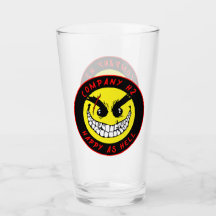 Taça de vidro H2