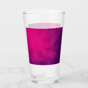 Copo De Pint Taça de vidro magenta personalizada