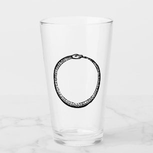 Copo De Pint Taça de Vidro Ouroboro