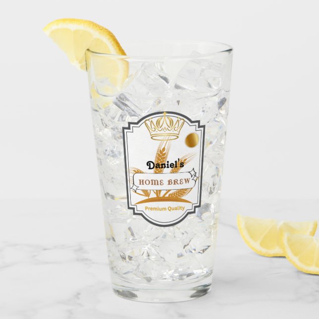 Copo De Pint Taça de vidro personalizado (Gelo frontal)