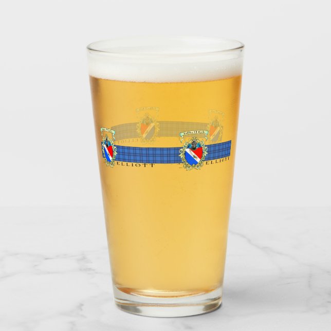 Copo De Pint Taça Elliott Glass (Frente (Preenchido))