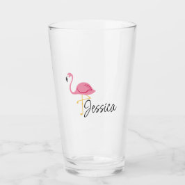 Copo De Pint Taça Flamingo de Partido Rosa