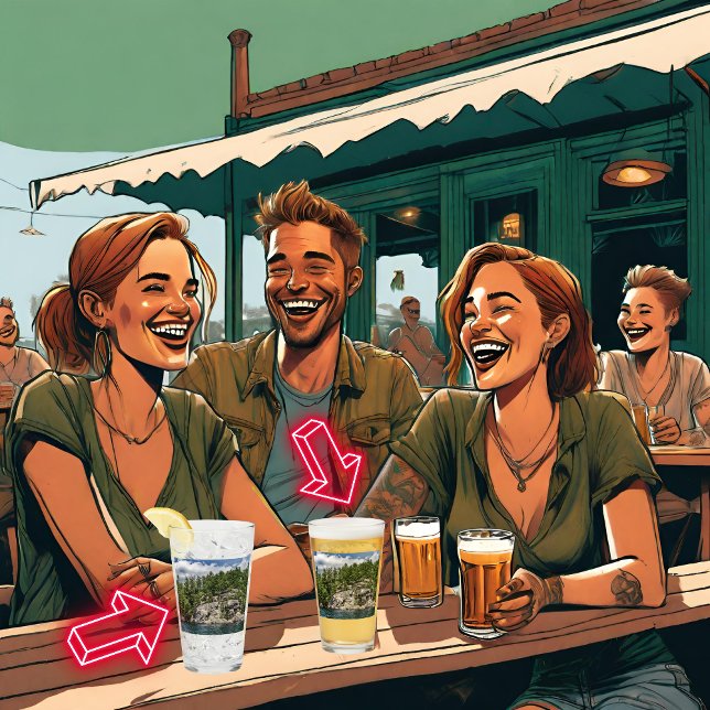 Copo De Pint Taça Frye Leap Glass (Criador carregado)