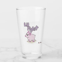 Taça "Lil Piglet" (Vidro De Cerveja)