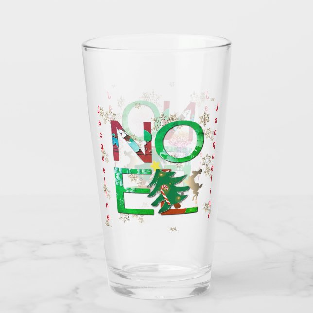 Copo De Pint Taça Noel Glass (Verso)