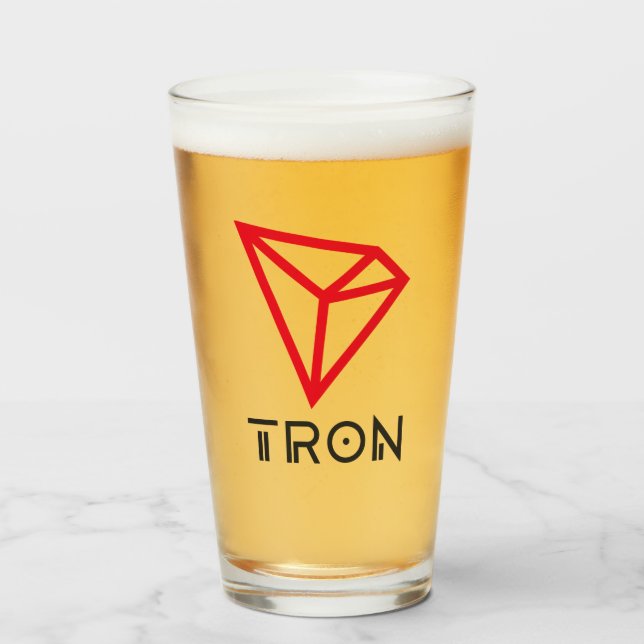 Copo De Pint Taça TRON Glass (Frente (Preenchido))