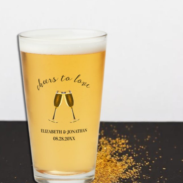 Copo De Pint Taças de Champanhe Para o Amor (Criador carregado)