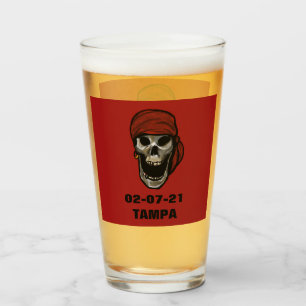 COPO DE PINT TAMPA SKULLS