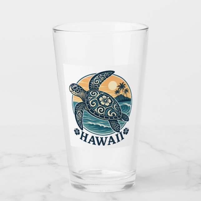 Copo De Pint Tartaruga do Havaí (Frente)