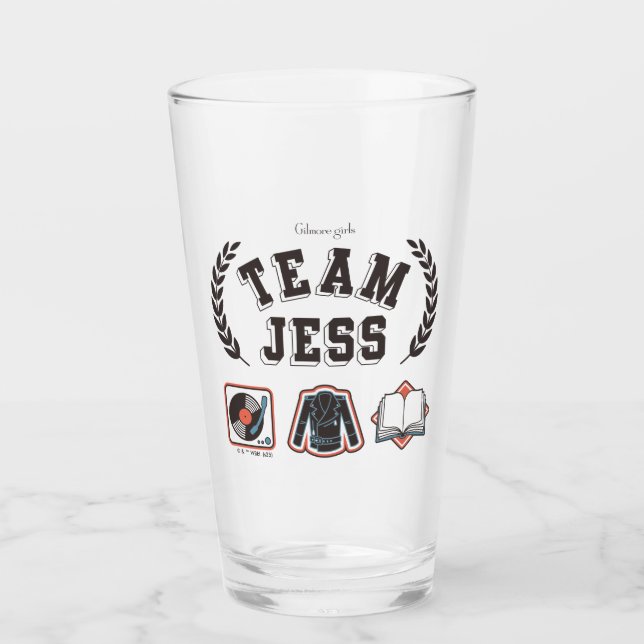 Copo De Pint Team Jess Gilmore Girls Design (Frente)
