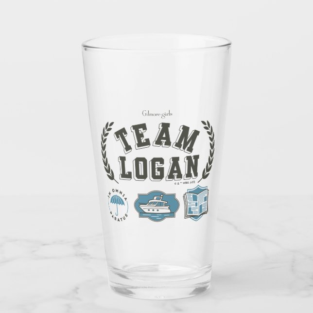 Copo De Pint Team Logan Gilmore Girls Design (Frente)