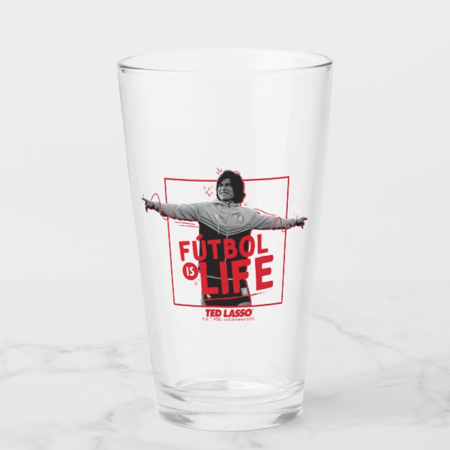 Copo De Pint Ted Lasso | Dani Rojas Fútbol is Life (Frente)