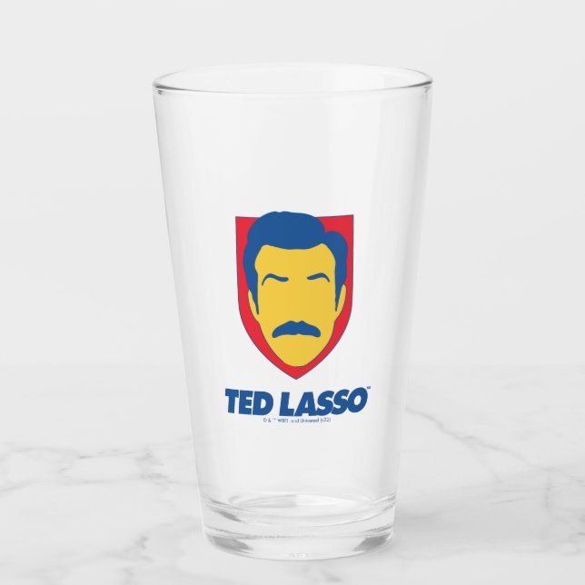 Copo De Pint Ted Lasso | Ícone Face (Frente)