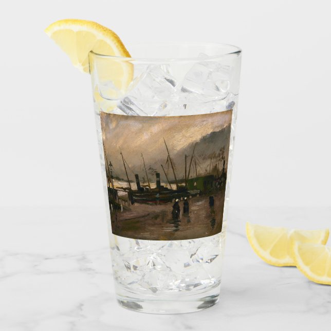 Copo De Pint Tempestade dos Pescadores de Amsterdã, por Vincent (Gelo frontal)