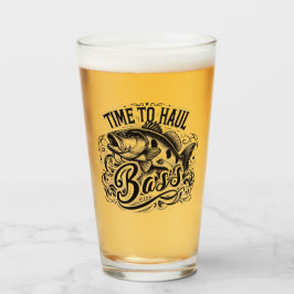 Copo De Pint Tempo Engraçado para Pescar Bass
