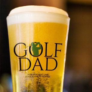 Copo De Pint Tendência Legal "PAI GOLF" - Ponto Verde