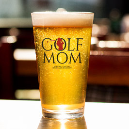 Copo De Pint Tendy Legal "GOLF MOM" - Ponto Vermelho