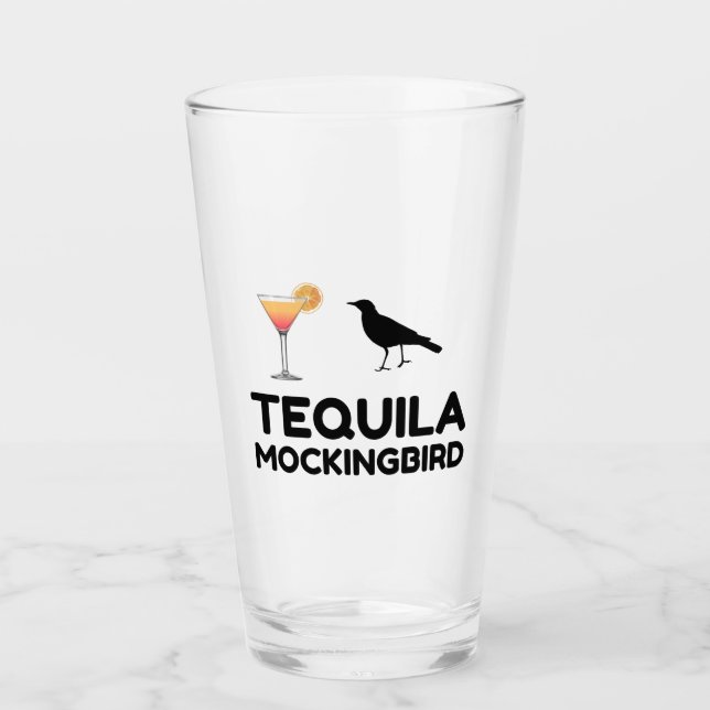 COPO DE PINT TEQUILA MOCKINGBIRD (Frente)